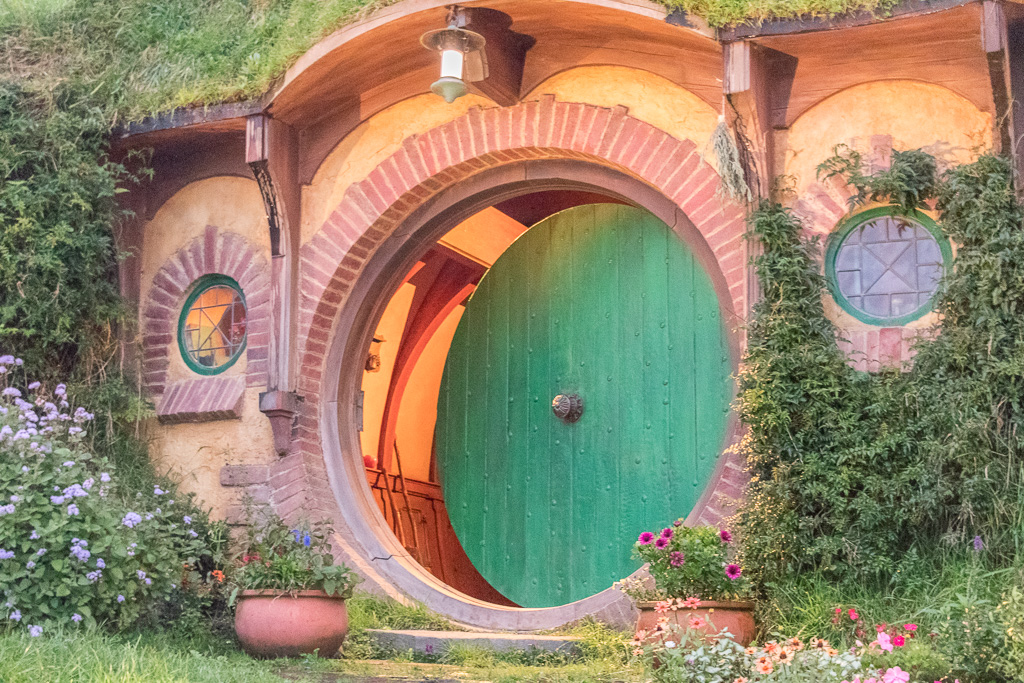 The front of Frodo's house